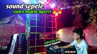 Sound Trivial Unboxing New Items At The Adita  Jember Celebration Location