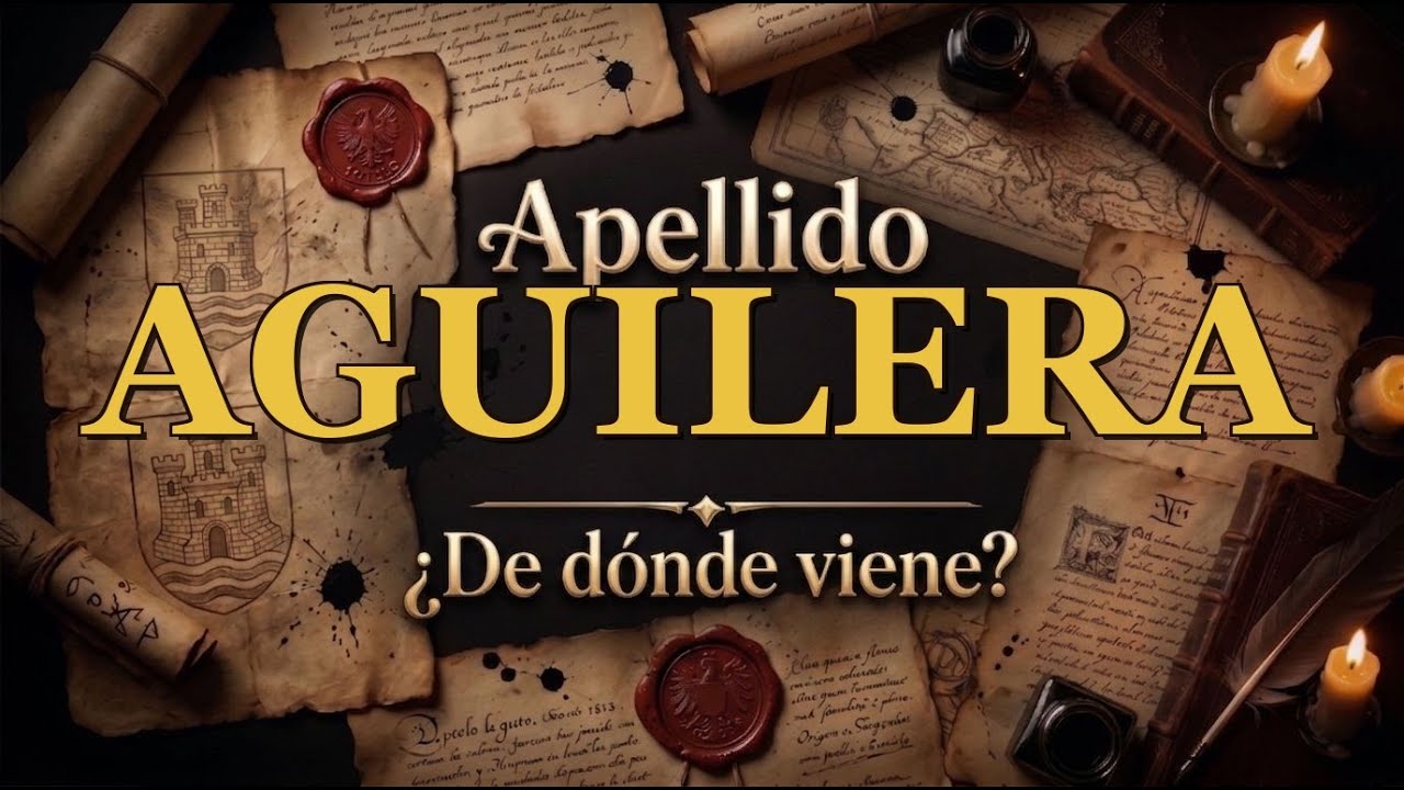 ¿De dónde viene el apellido Aguilera?