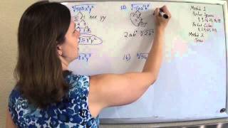 Simplifying Radicals Part 4 of 4 Kutasoftware #11, 12, 15, 16