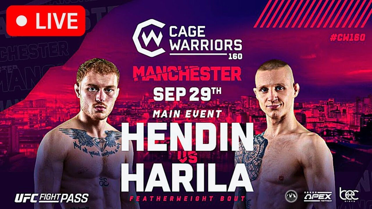 Cage Warriors 160 Hendin vs