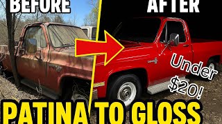 How To Gloss Up A Patina For Under $20! (NOT Boiled Linseed Oil!)