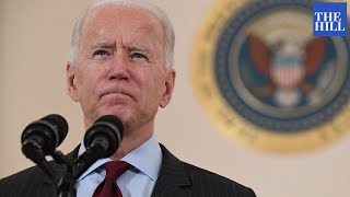 President Biden gives moving, personal remarks for slain Officer Billy Evans