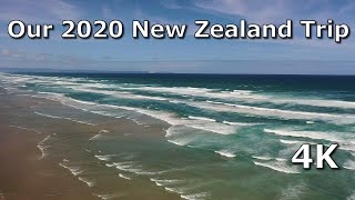 New Zealand North Island visit 2020 from the air and ground in 4K