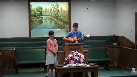 CALEB COLLINS & KRISTY EDWARDS SINGING, "GOD'S AMA...