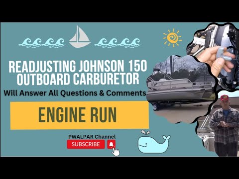 Video: Bagaimana cara menyetel kecepatan idle pada motor tempel Johnson?