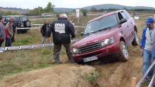 test de franchissement en Range Rover Sport TDV6 à Beaujeu 69