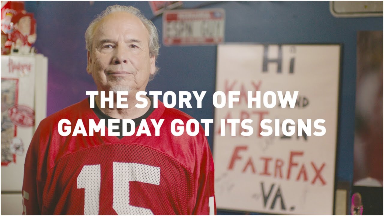 College Football on ESPN “How GameDay Got Its Signs” YouTube
