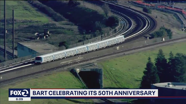 BART celebrates its 50th birthday with celebration...