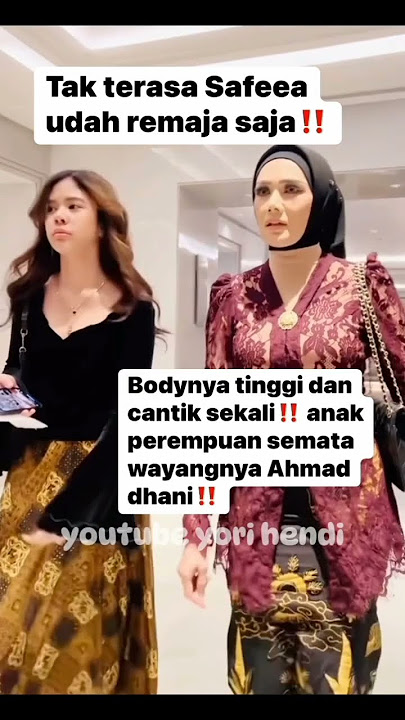 Cantik safeea mirip dul versi cewek ga sih ? || Anak ahmad dhani dan mulan jameela #shorts