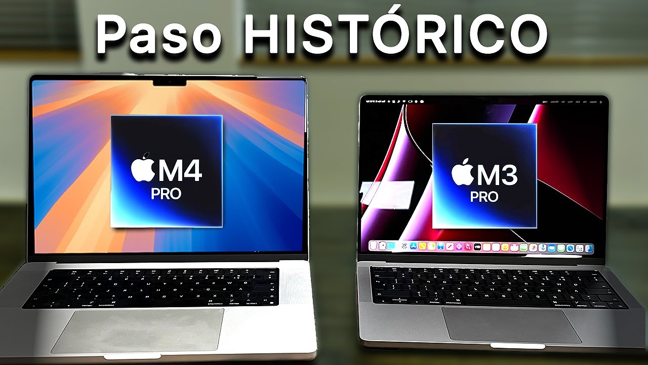 MacBook Pro M4 Pro vs M3 Pro – Por Fin No Quedan Más Dudas - YouTube
