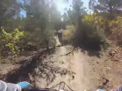 Stewart Ripping Down Star Wars with Durango Mountain Bike Tours