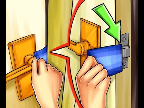 How to OPEN  A DOOR with a CREDIT CARD