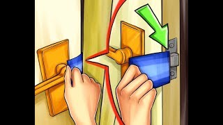 How to OPEN  A DOOR with a CREDIT CARD