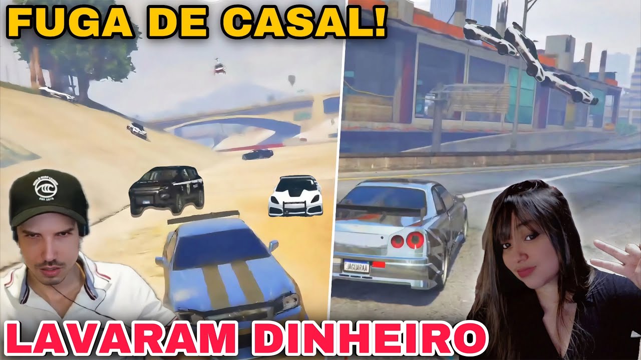 FUGA DE CASAL! PODEROSO BAGUÁ E MEL LAVARAM DINHEIRO NA CIDADE PERFEITA E DERAM A MAIOR FUGA