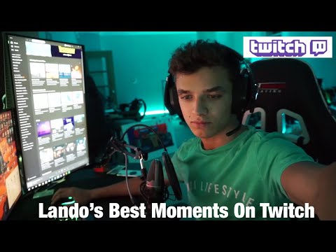 Lando Norris Best Moments On twitch