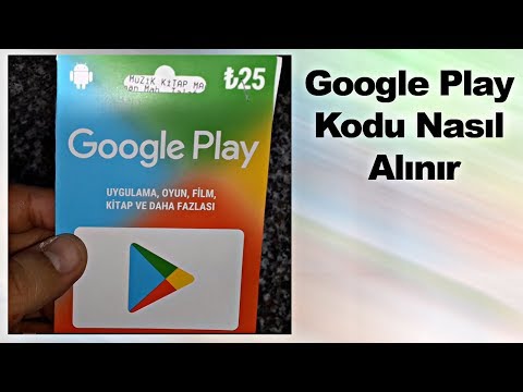 Google Play Hediye Kartı - Google Play Kodu Nasıl Kullanılır - Google Play Kodu Nasıl Alınır İninal