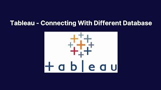 Tableau - Connecting With Different Database Net Worth