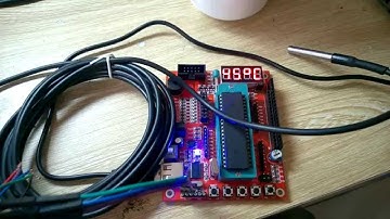 Đo nhiệt độ dùng DS18B20 & 8051