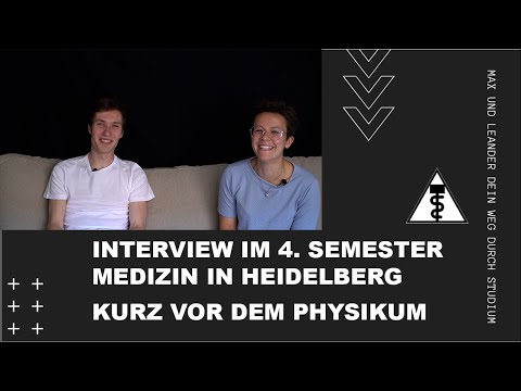 VORKLINIK in HEIDELBERG: Interview im 4. Semester