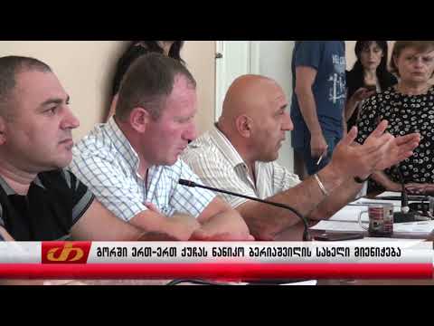 გორში ერთ-ერთ ქუჩას ნანიკო ბერიაშვილის სახელი მიენიჭება