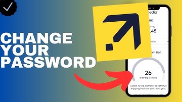 How to change your password in the Expedia app?