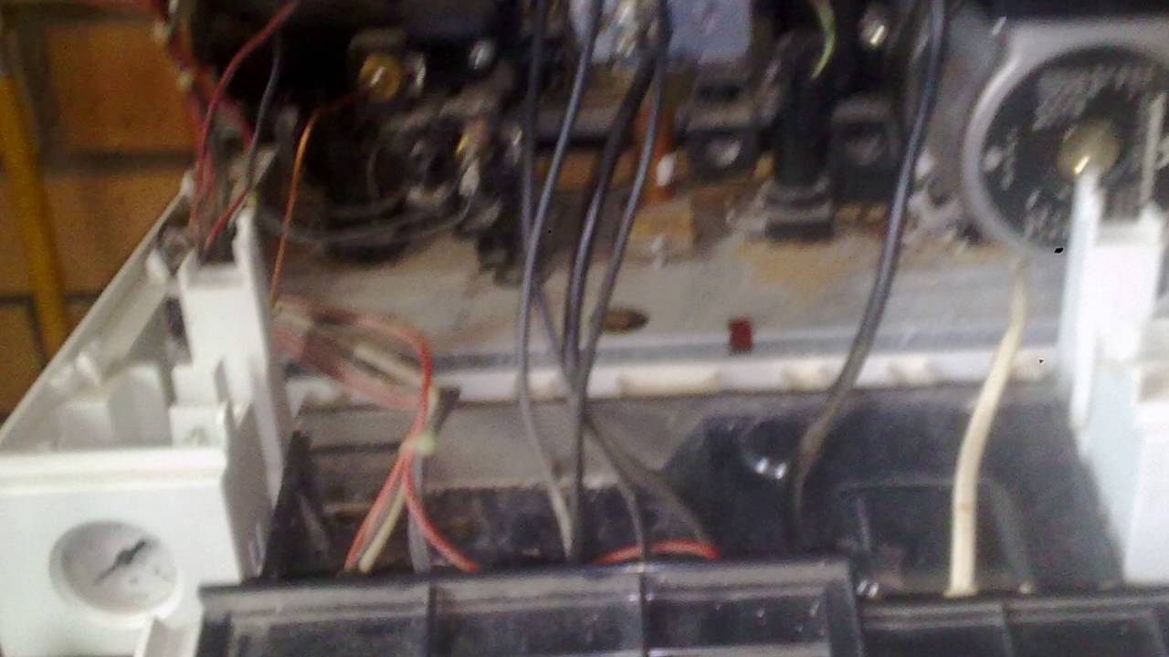 Ремонт и сервис котел Viessmann Vitoplex 100 - YouTube
