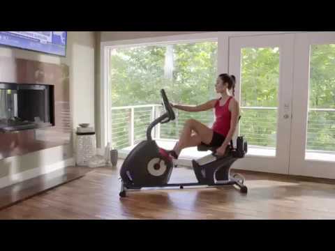 Schwinn 270 Recumbent Bike (MY17), Bluetooth connectivity, syncs with the Schwinn Trainer App