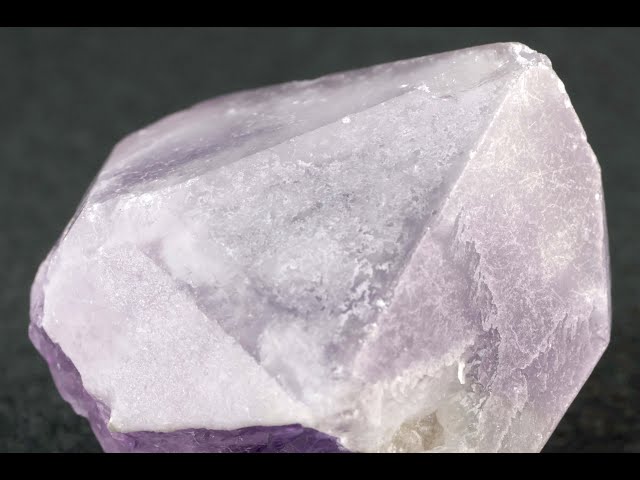 アメジストファントムとアメトリンカットのキラキラブレス❥ ファントム入りアメジスト (紫水晶) 結晶 28.0g / Amethyst