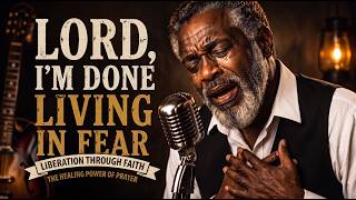 Lord, I'm Done Living in Fear 🙏 Deep Gospel Blues Prayer | Emotional Testimony of Freedom