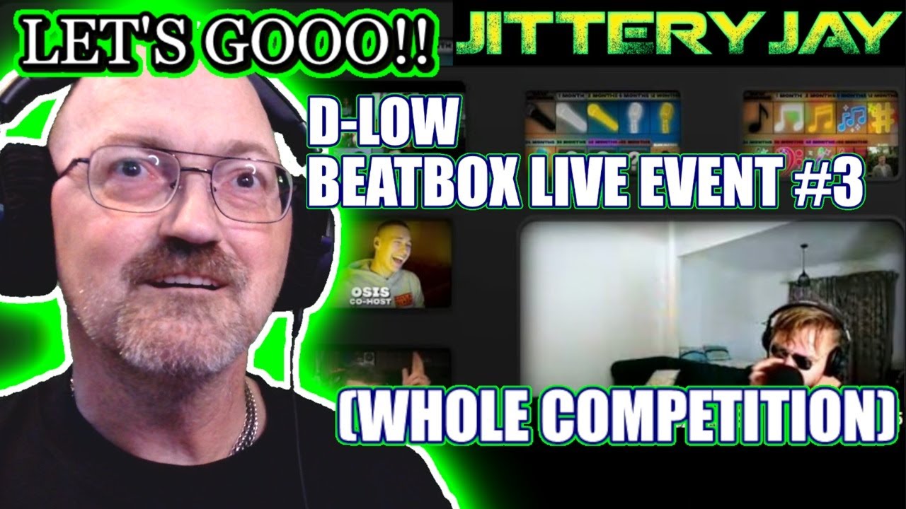 D-low - Beatbox Live Event 3 - Whole Competition!!! - First Reaction