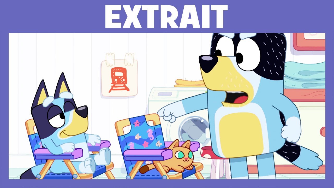 Bluey - Extrait : Le train - YouTube
