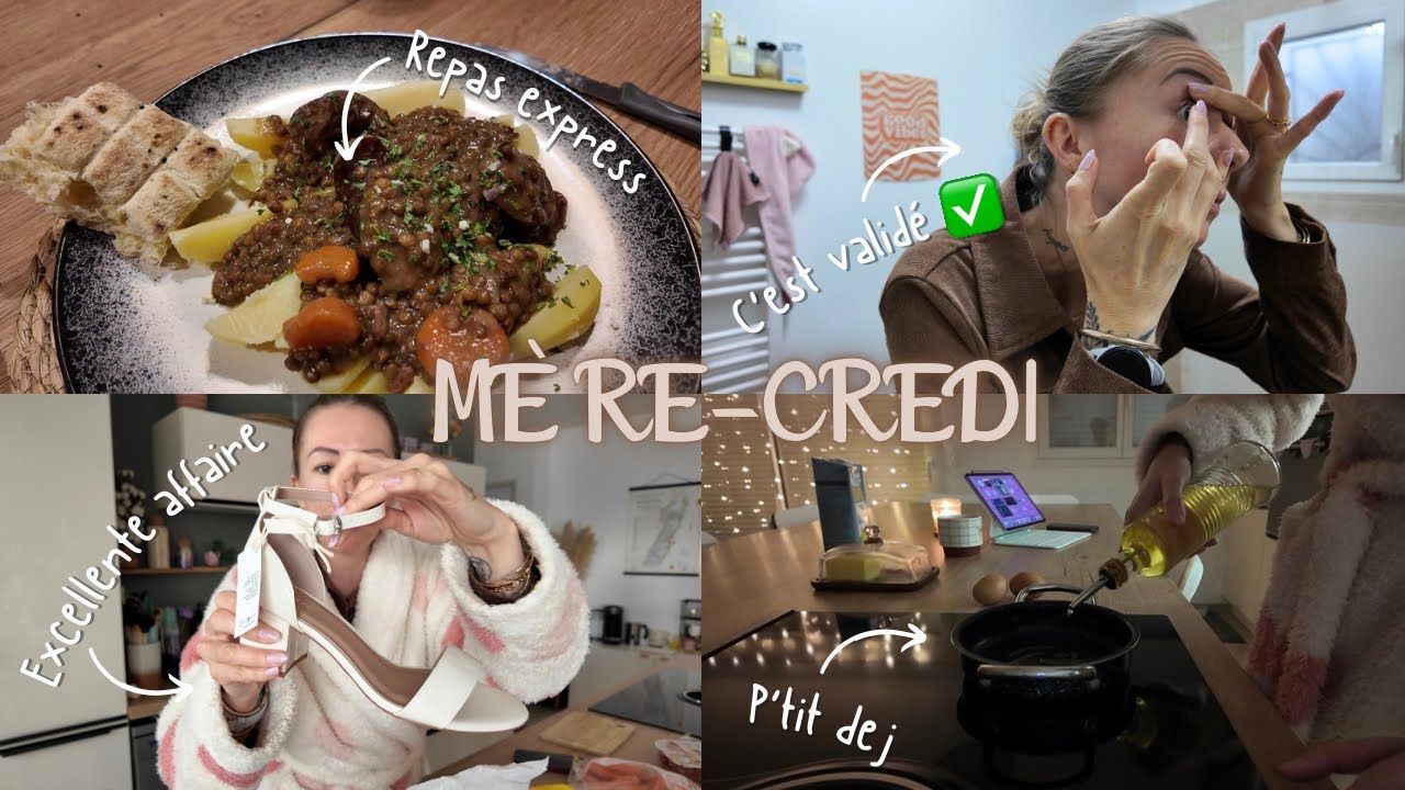 MÈRE-CREDI ! REPAS EXPRESS, EXCELLENTE AFFAIRE & C’EST VALIDÉ TROP CONTENTE !!!