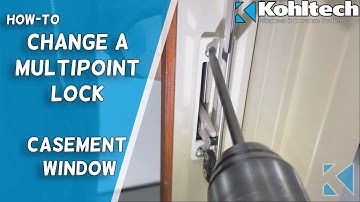 How To Change a Multipoint Lock on a Casement Window