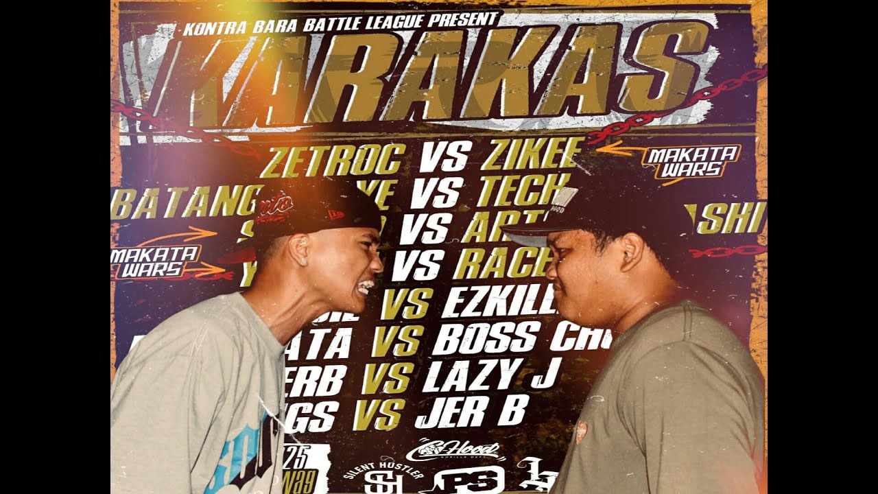 KontraBara - Racel vs Lazy J (MAKATA WARS TOURNAMENT BATTLE)