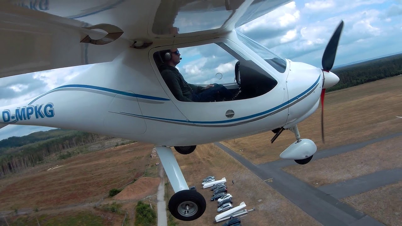 Anspruchsvolle Landung Oerlinghausen Piste 22