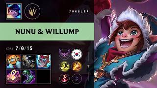 Nunu & Willump Jungle vs Diana - KR Master Patch 26.19