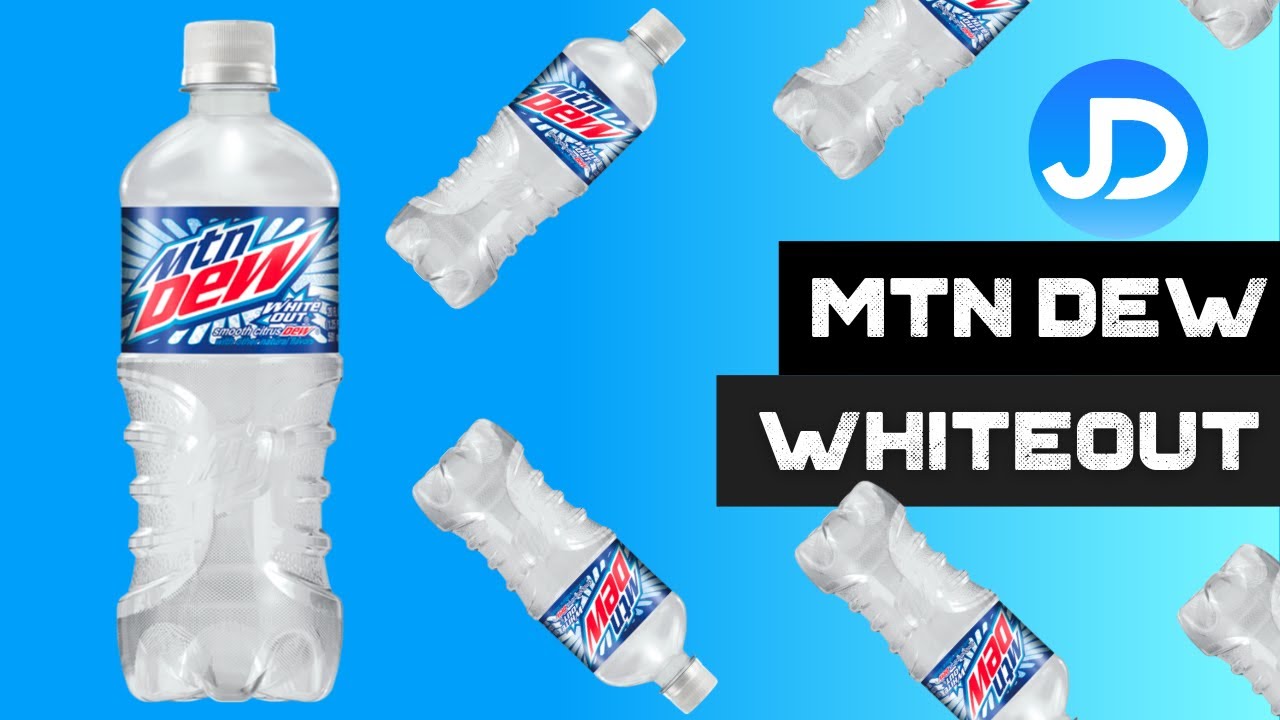 Mtn Dew White Out Citrus, Soft Drinks, BEVERAGES