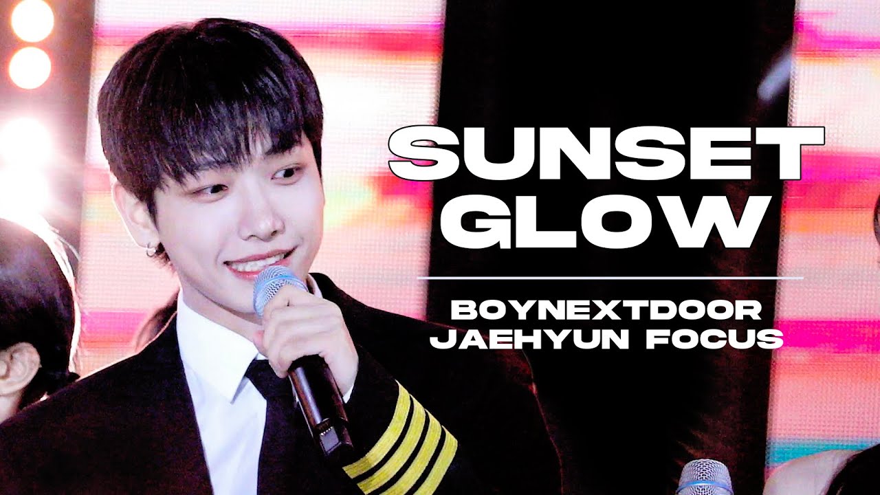 [4K] 231008 영동대로 K-POP CONCERT 붉은 노을 - 보이넥스트도어 명재현 직캠 / Sunset Glow JAEHYUN focus