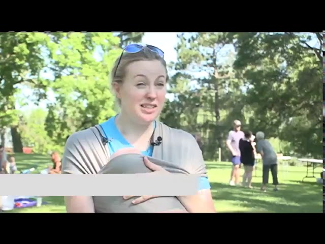 Mothers participating in Big Latch On attempt world breast-feeding record -  CBS News