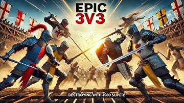 INTENSE 3v3 PVP Battles in Chivalry 2! ⚔️