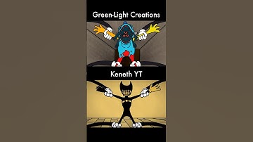 Which do y’all think is better!? #cartooncat #doeythedoughman #bendy #greenlightcreations