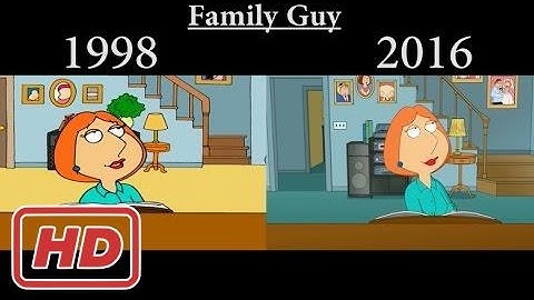 Family Guy - INTRO Comparison (1998 vs 2016)