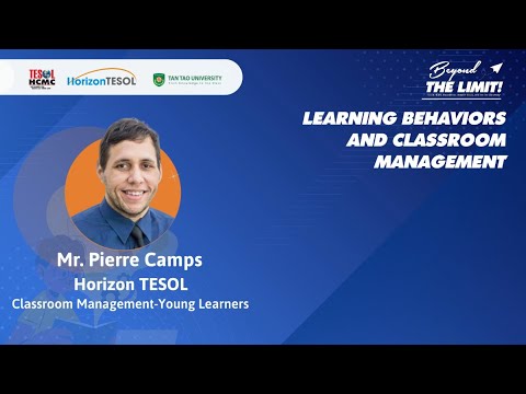 Classroom Management- Young Learners - Mr. Pierre Camps (M.A)