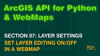 Setting Editing Capabilities for a WebMap Layer in ArcGIS Online using the ArcGIS API for Python
