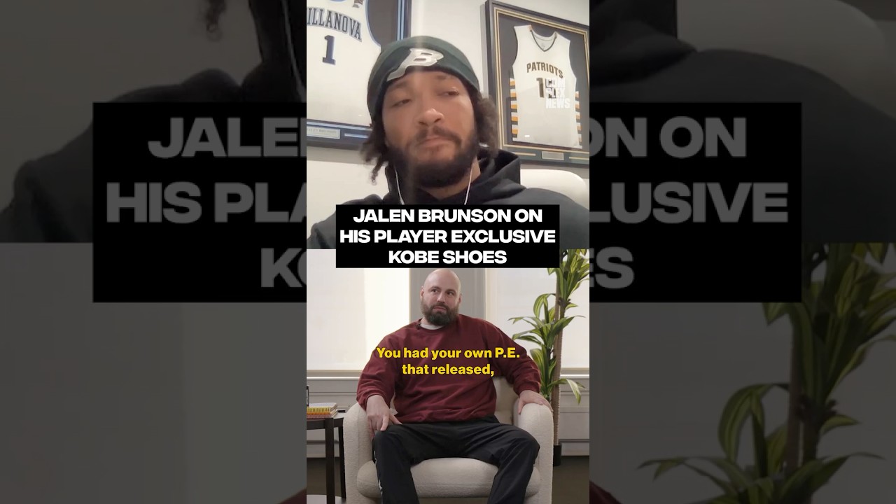 @Community ## Jalen Brunson on his Player Exclusive Kobe shoes …