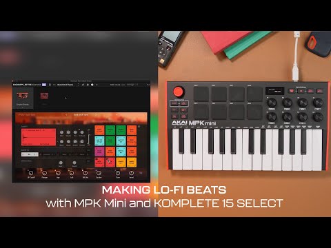 Making Lo-Fi Beats with Taetro | Akai Pro MPK Mini and NKS Integration