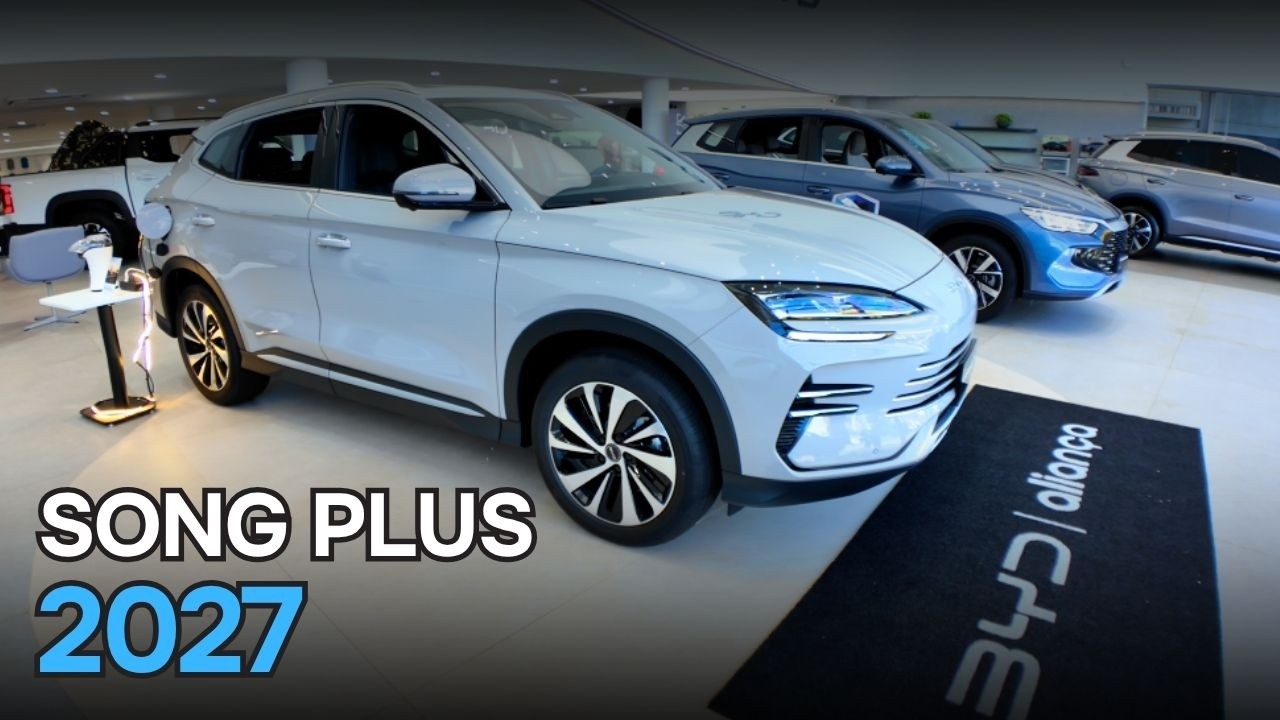 BYD Song Plus 2027 Agora com Google Nativo, Bateria Maior, CCS2 e Muito Mais! Conheça na BYD Aliança