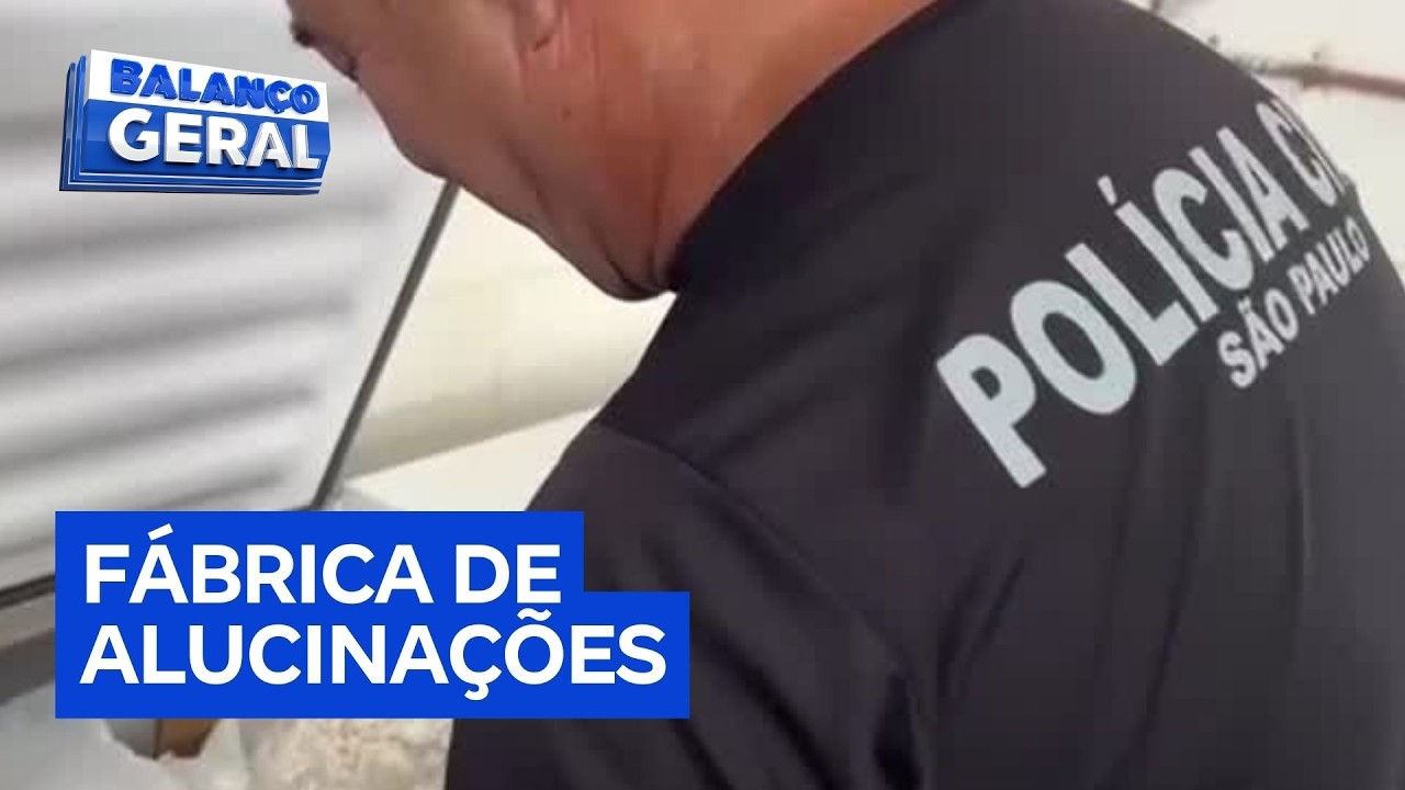 SP: Polícia descobre galpão com uma tonelada de cogumelos mágicos