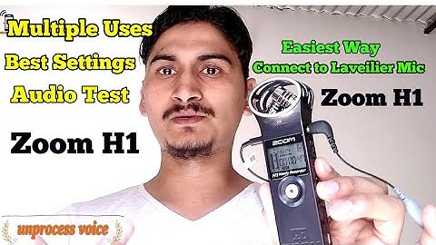 5 Ways to use the Zoom H1 Audio Recorder