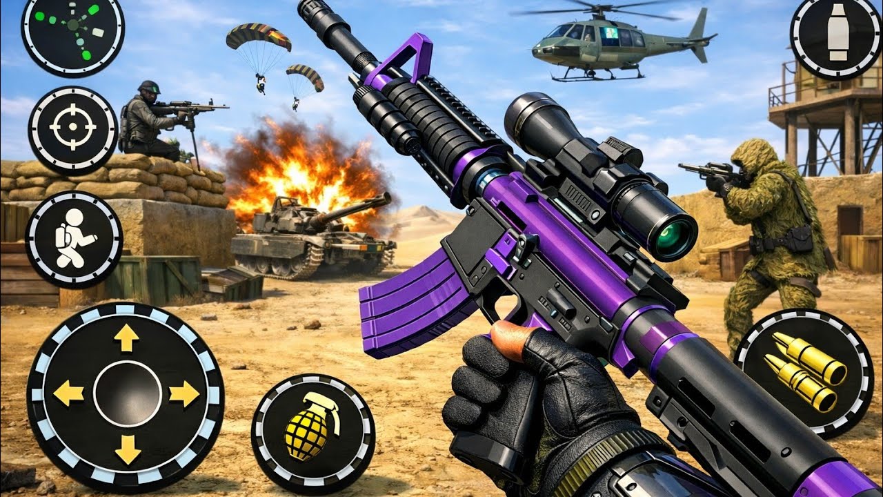 Intense FPS Gameplay with AK-47 | Epic Close-Range Battle 🔥#5